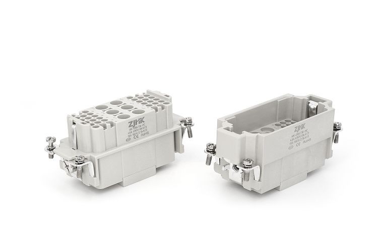 6-пинов Добавяне на 36 вложки за конектор за сигнал Pos